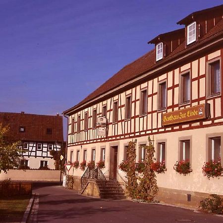 Landgasthof zur Linde Irmelshausen Exterior foto